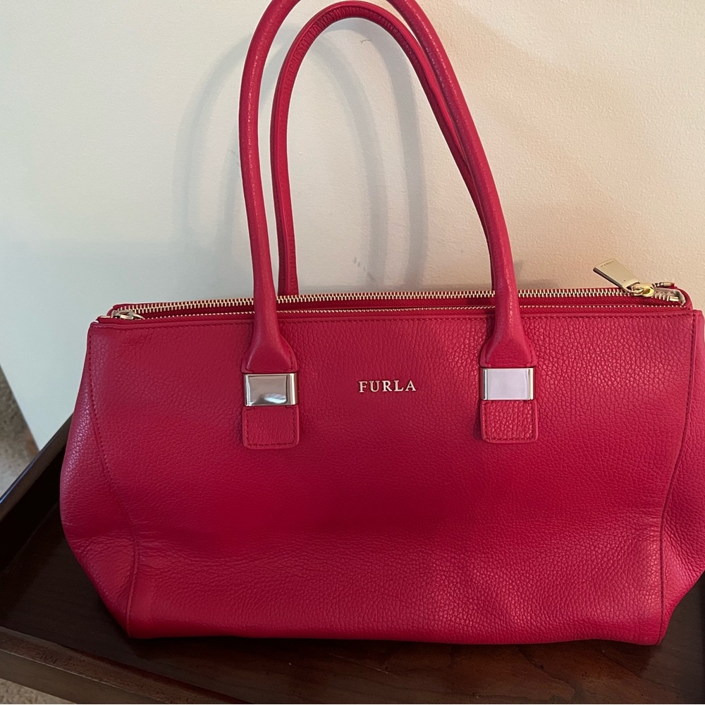 Furla Cherry Red Handbag